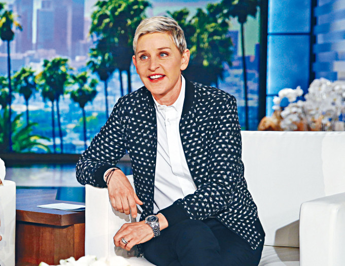 Ellen的節目去年爆出性騷擾、歧視等醜聞後，節目收視創新低。