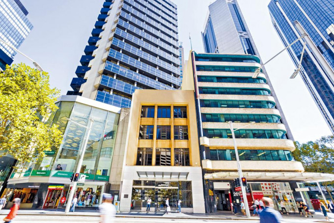 澳洲雪梨喬治街263號全幢商廈放售，物業具重建價值。