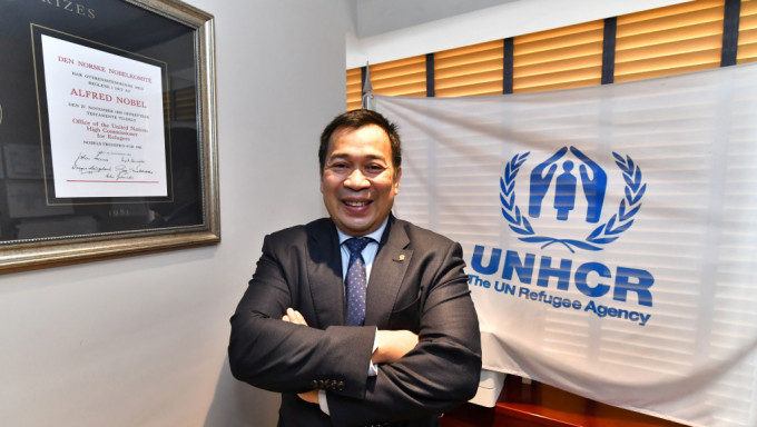聯合國難民署駐華代表盧沛赫回首近三十年光陰，無悔投身人道救援的決定。