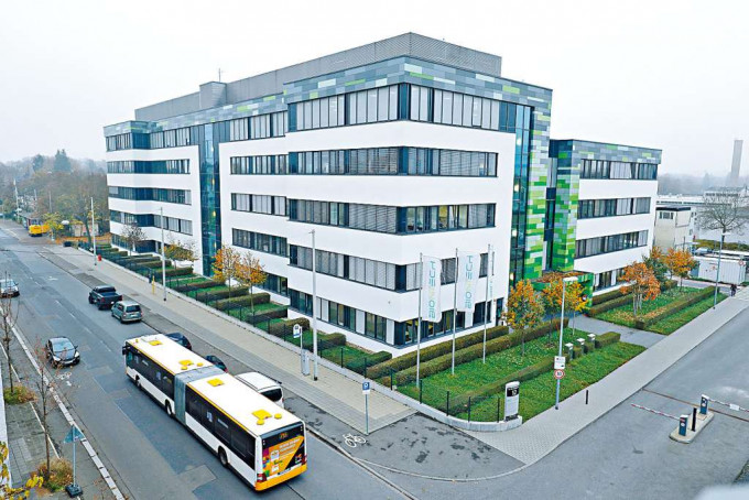 ■生物技術公司BioNTech設於德國美因茨市的總部。