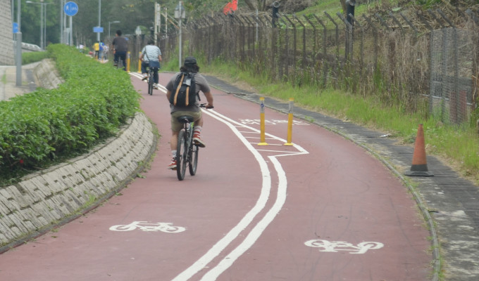 汀角路單車徑。資料圖片