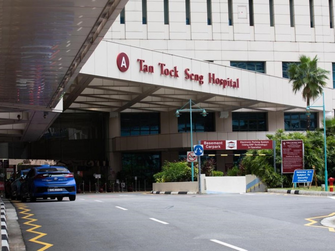 陳篤生醫院已有5名職員及8個病人確診。網圖