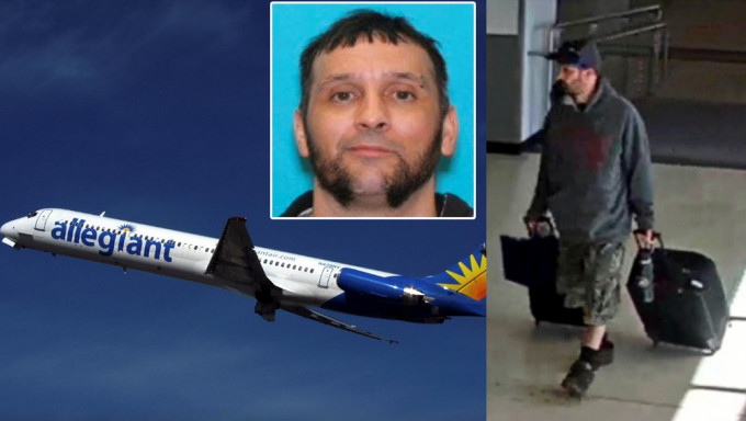 美國男乘客行李藏爆炸品，被FBI拘捕。路透