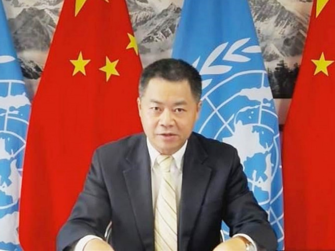 中國常駐聯合國日內瓦代表團公使蔣端。網圖