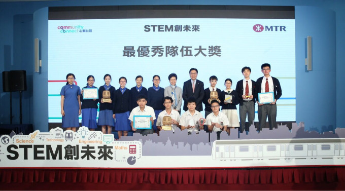 港铁今年首次举办「STEM创未来」挑战。