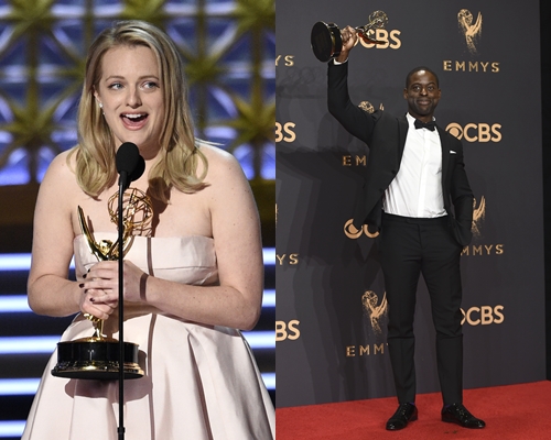 Elisabeth Moss、Sterling K. Brown（AP）