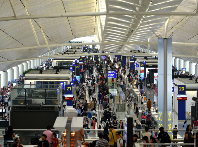 香港國際機場今次囊括4獎。資料圖片