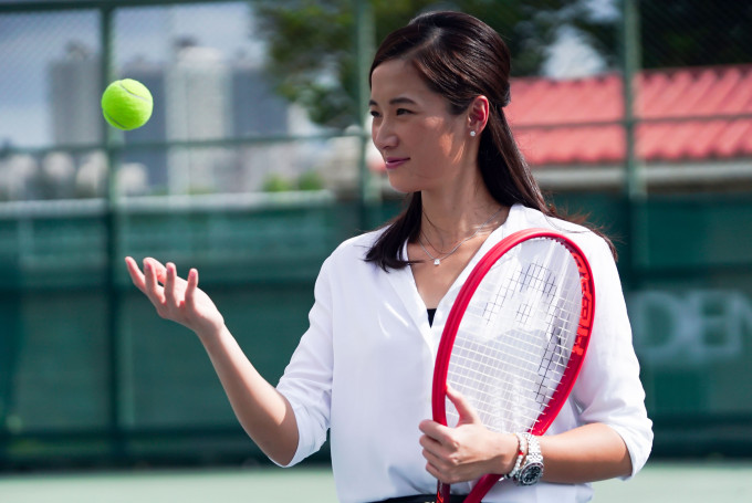 張玲宣布退役。香港網球總會提供相片