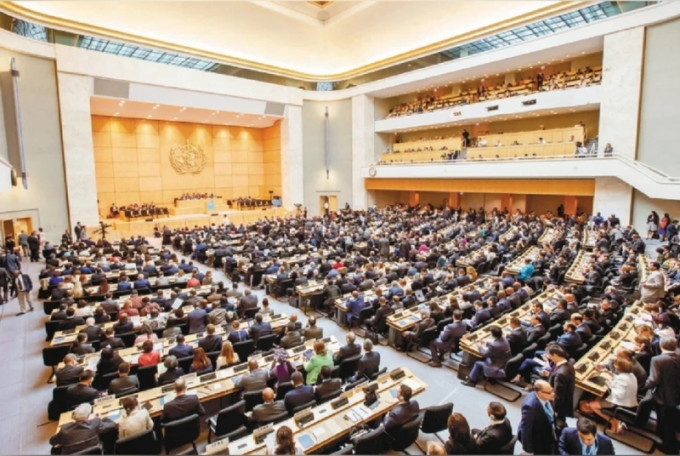 「世界衛生大會」即將於18日在瑞士日內瓦召開。AP資料圖片