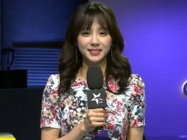 韓國JTBC電視台氣象女主持金敏娥。(網圖)