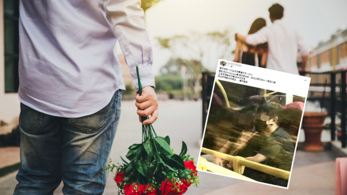 近日有网民「食花生」，大谈深夜在巴士上目击女子出轨的过程。香港单身狗关注组FB图片
