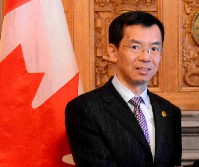 中国驻加拿大大使卢沙野。大使馆图片