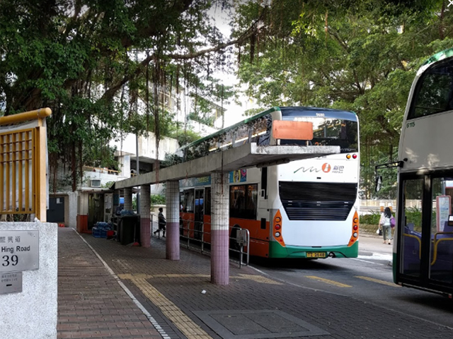 筲箕灣耀東邨巴士總站。 網圖