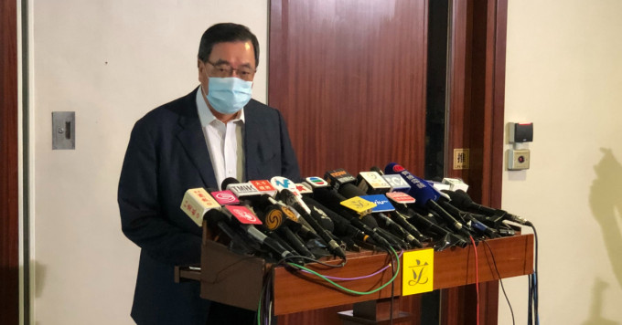 梁君彥表示期待全體議員回來。