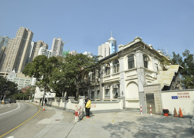 中環香港聖公會建築群擬建私家醫院。資料圖片