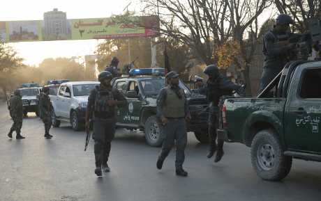 喀布爾阿克巴汗區發生爆炸事件。AP