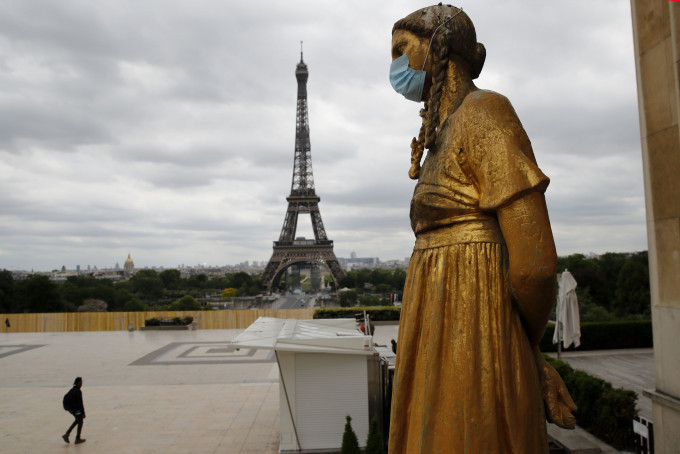 法国一所医院发现有病人于去年12月27日已感染新冠肺炎。 AP