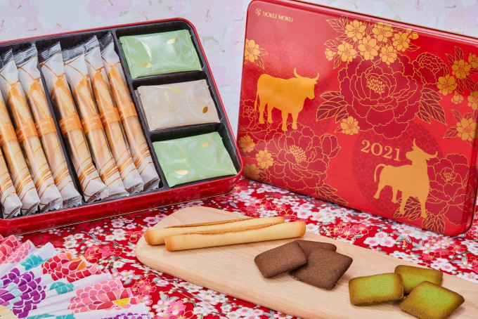 YOKU MOKU賀年雜錦曲奇蛋卷禮盒（20件），售價$268