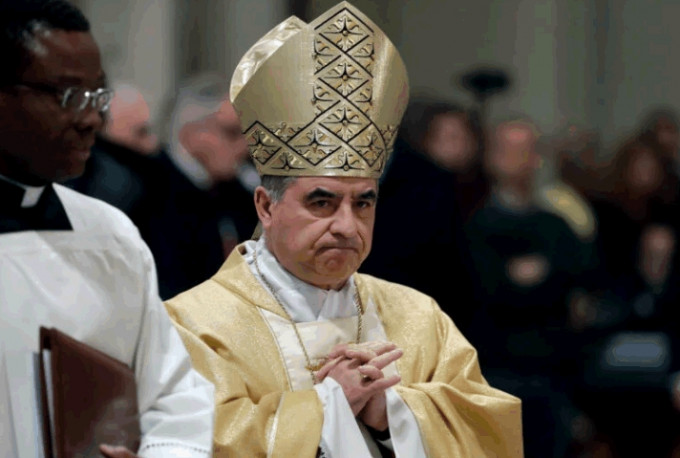 意大利枢机主教贝丘被控亏空公款及滥权等罪名。AP