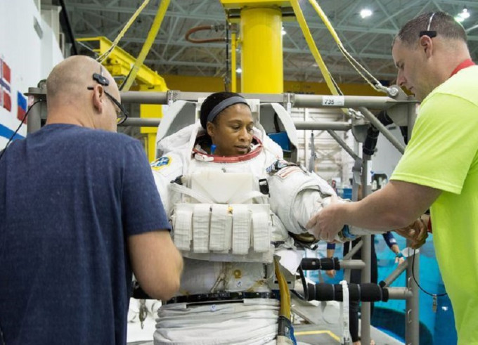 46歲的女太空人埃普斯（Jeanette Epps）。 AP