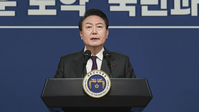 尹錫悅警告若北韓再侵犯領空，考慮停止兩韓軍事協議。AP資料圖
