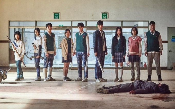 新剧《僵尸校园》以高中学生大战丧尸为题材。