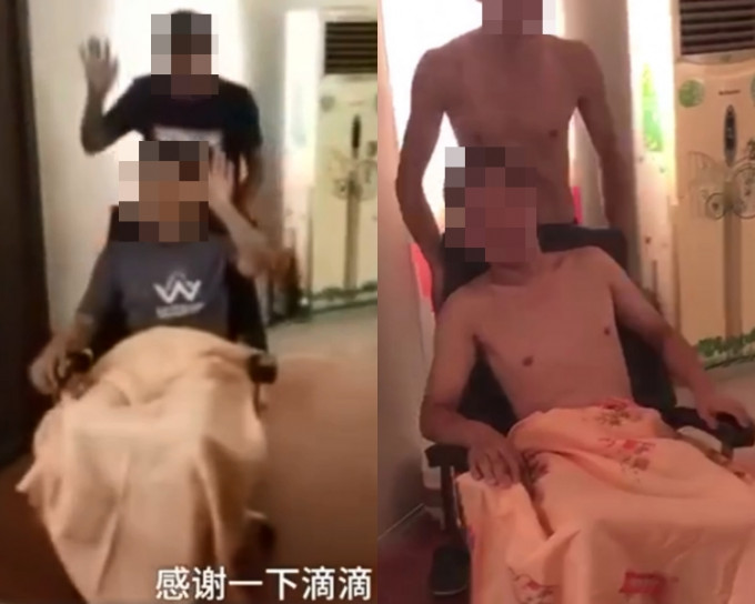 高鐵「霸位男」拍坐「輪椅」的短片再次引起網民批評。網上截圖