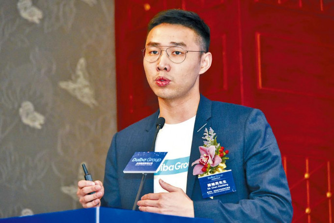 图为兑吧集团董事长兼首席执行官陈晓亮。