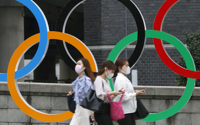 日本民眾對於東京奧運不是太熱衷。 AP