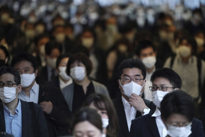 日本疫情持續升溫。ap圖