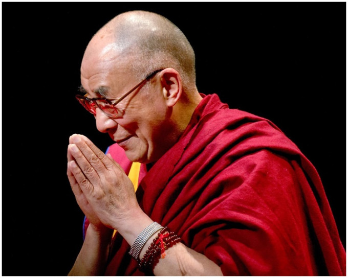 西藏精神領袖達賴喇嘛。網圖