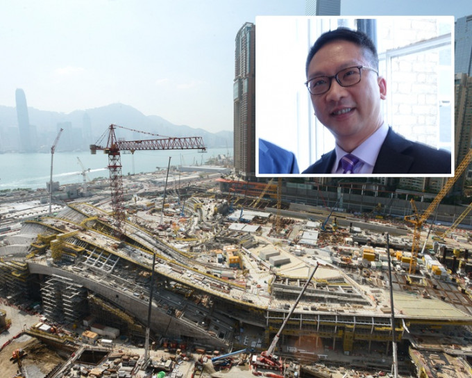 袁國強指出，在興建高鐵香港段時已決定採用「一地兩檢」。資料圖片