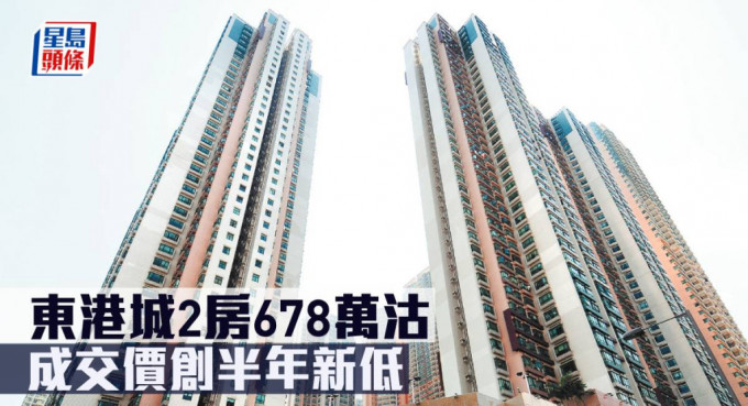 东港城2房678万沽，成交价创半年新低。