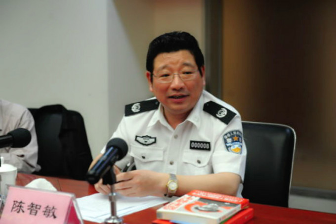 公安部前副部長陳智敏。網上圖片