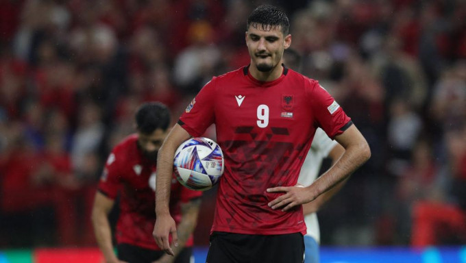 布查是阿尔巴尼亚国家队射手。 Reuters