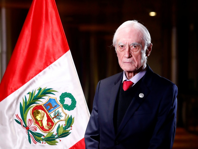 秘魯外長貝哈爾因早前失言辭職。路透社圖片