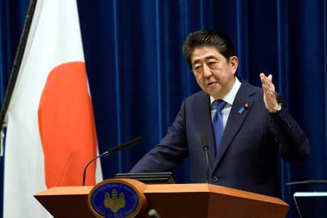 安倍指出认为北韩采取具体行动落实无核化至关重要。新华社