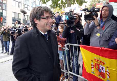 普伊格蒙特上周被西班牙中央政府解除自治区主席职位。AP