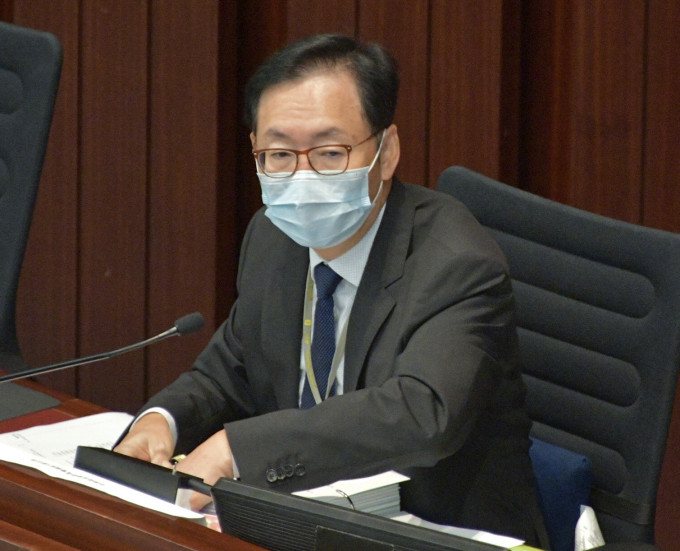 陈健波指，支持尽快召开财委会特别会议。资料图片