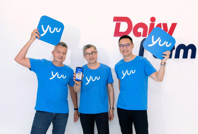 (左起) 惠康鲍敬康 Laurent Piazza、牛奶公司朱秉志及7-Eleven刘家昌希望透过计划回馈社会。