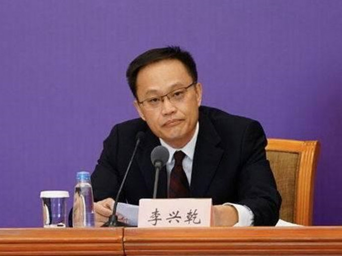 中國商務部外貿司司長李興乾。網圖