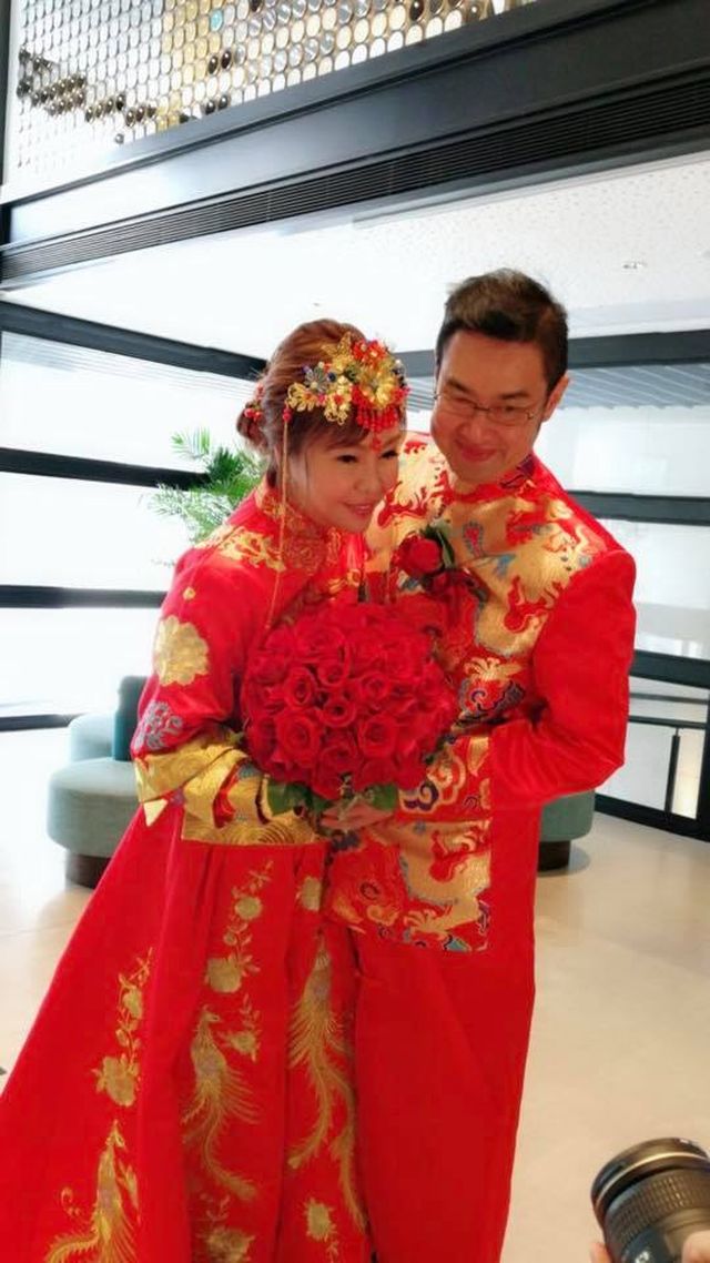 李偲嫣與謝鋮浚於2018年5月結婚。資料圖片