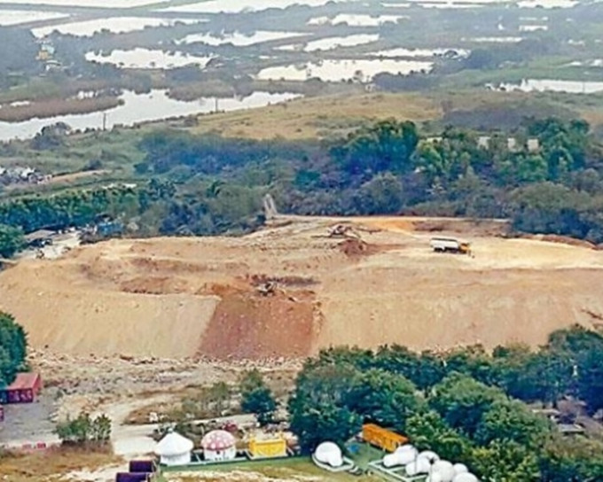 嘉湖山丘涉《建築物條例》。資料圖片