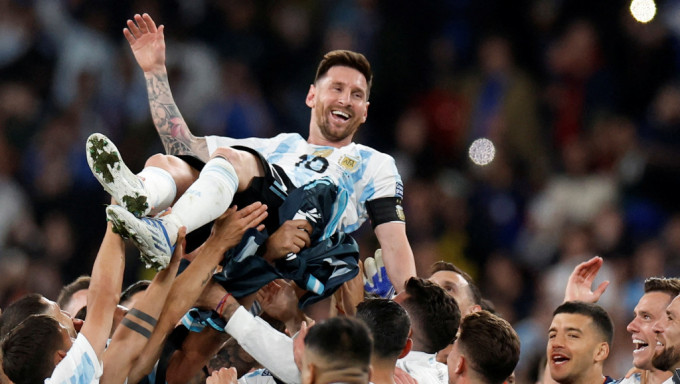 巴迪高看好美斯带领阿根廷赢下世界杯冠军。 Reuters