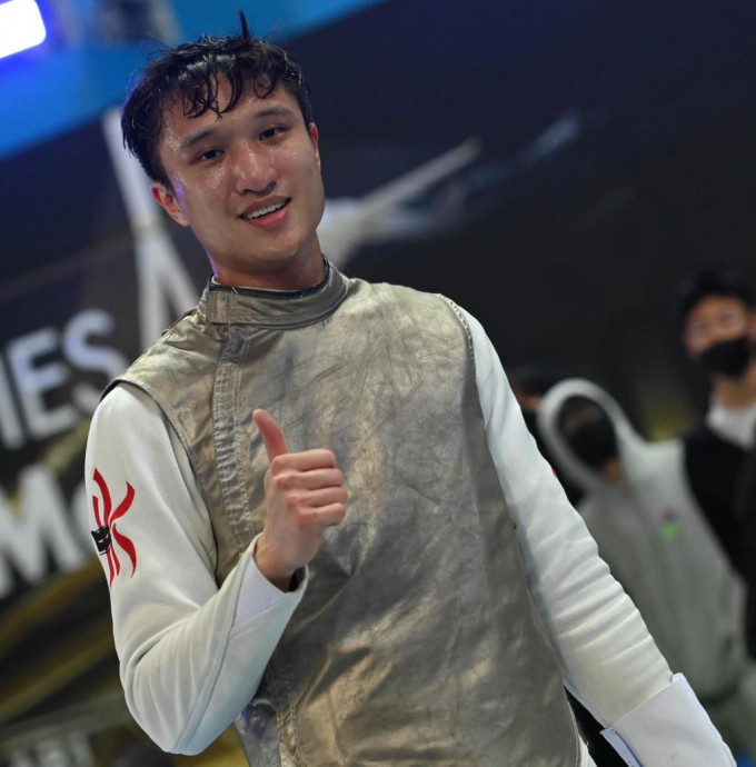 蔡俊彦于花剑大奖赛南韩仁川站晋级决赛。国际剑联facebook图片