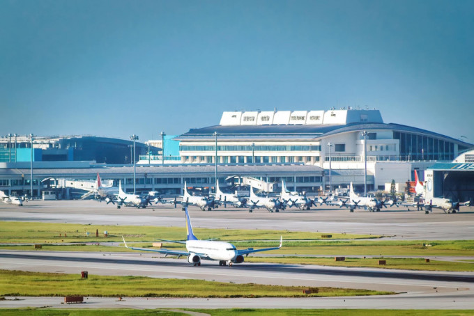 位於沖繩縣的那霸機場為為特定使用機場之一。網上圖片