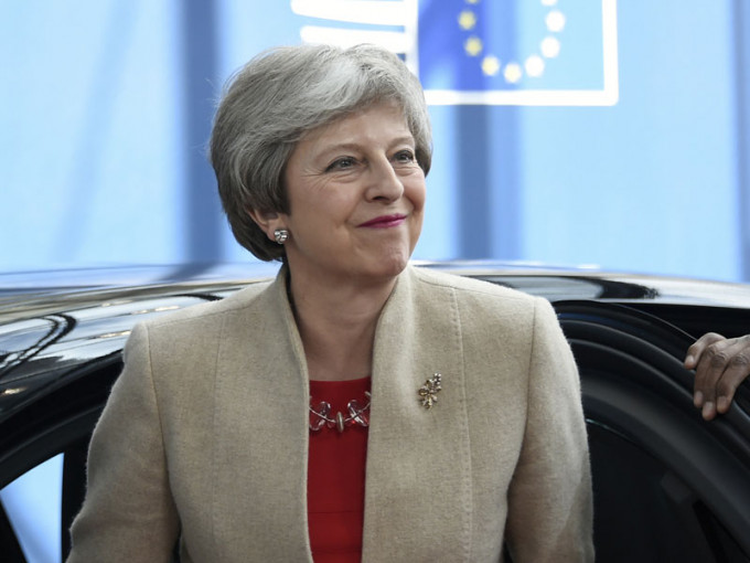 下月離任的英國首相文翠珊出席歐盟峰會，她強調英國應該在有協議下脫歐，呼籲各方妥協。AP