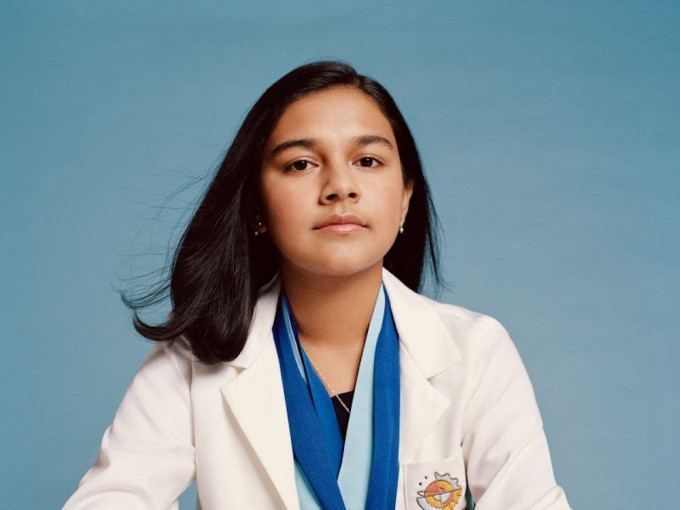 2020「年度风云儿童」美国科罗拉多州15岁印度裔发明家拉奥。Times图片