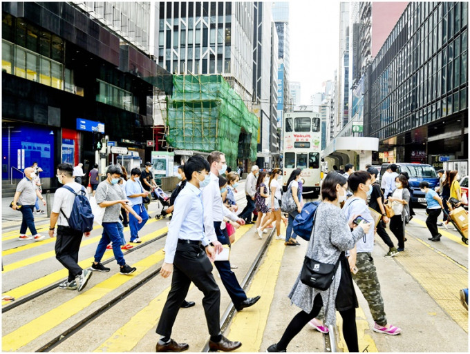 根据惯例，香港每10年进行一次人口普查。资料图片