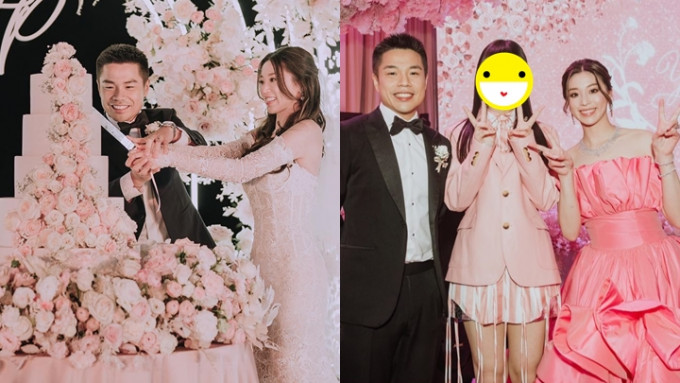 「灯芯绒大王」女儿江钰琪日前与拍拖多年的郭浩泉举行婚礼。